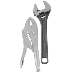 TORK CRAFT Plier Locking 170mm Tc570170 C/w Shifting Spanner 150mm Tc52006