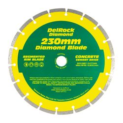 DELROCK Diamond Blade 230mm Segmented