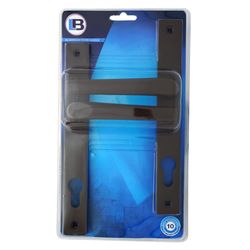 L&b Handle Decorative Aluminium Cylinder Brown Straight