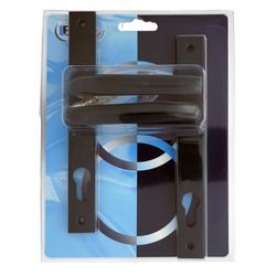 L&b Handle Decorative Aluminium Cylinder Charcoal Straight