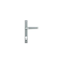 L&b Handle Decorative Aluminium Cylinder Silver Straight