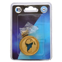 L&b Ironmongery Escutcheon Georgian Cylinder Solid Brass