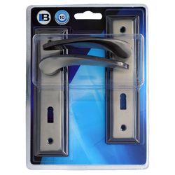 L&b Handle Decorative Mv Key Mild Steel Blister 2