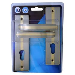 L&b Handle Decorative Mv Cylinder Mild Steel Blister 3