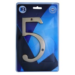 L&b Ironmongery Number 5 Solid Brass Blister 150mm