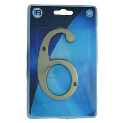 L&b Ironmongery Number 6 Solid Brass Blister 150mm