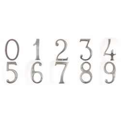 L&b Ironmongery Number 9 Solid Brass Satin Nickel Blister 150mm