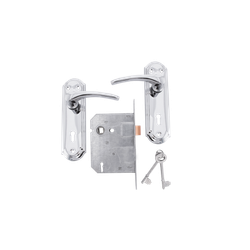 L&b Lockset Decorative Orion 3 Lever Cp Gable
