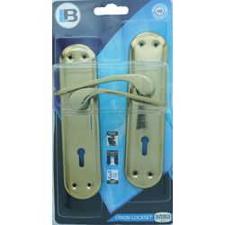 L&b Lockset Decorative Orion 3 Lever Bp Round