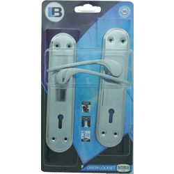 L&b Lockset Decorative Orion 3 Lever Cp Round