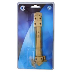 L&b Ironmongery Security Bolt Solid Brass Blister 200mm