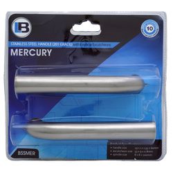 L&b Handle Decorative Key Stainless Steel Blister Mercury
