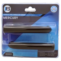 L&b Handle Decorative Key Black Stainless Steel Blister Mercury
