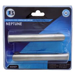 L&b Handle Decorative Key Stainless Steel Blister Neptune
