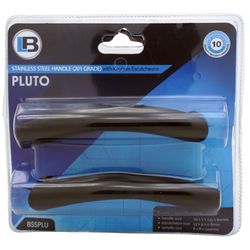 L&b Handle Decorative Key Black Stainless Steel Blister Pluto