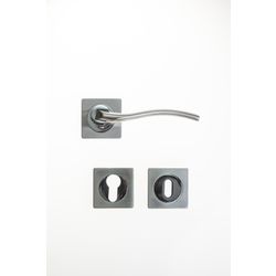 L&b Handle Decorative Style Cylinder Satin Nickel/chrome Blister Picasso