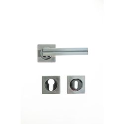 L&b Handle Decorative Style Cylinder Satin Nickel/chrome Blister Raphael