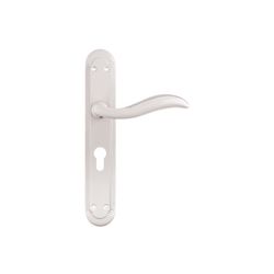L&b Handle Decorative Style Cylinder White/chrome Blister Botticelli