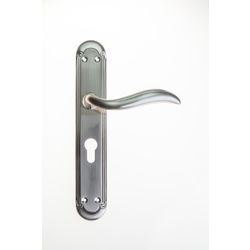 L&b Handle Decorative Style Cylinder Satin Nickel/chrome Blister Botticelli