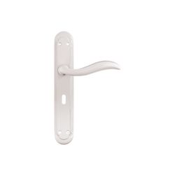 L&b Handle Decorative Style Key White/chrome Blister Botticelli