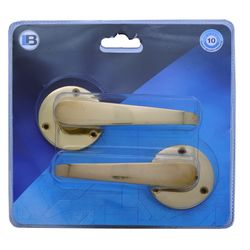 L&b Handle Decorative Victorian Key Solid Brass Straight On Rose
