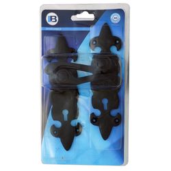 L&b Handle Decorative Wrought Iron Key Black Blister