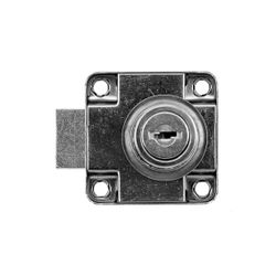 L&b Ironmongery Drawer Lock Chrome Plated 22mm