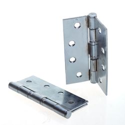 L&b Ironmongery Hinge Ball Bearing Satin Nickel Blister 100x75x2mm
