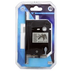 L&b Lock Door Cylinderinder Black Blister Sabs