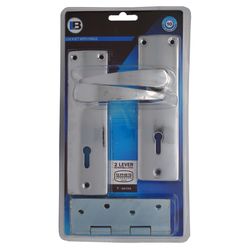 L&b Lockset Mortise Aztec 2 Lever With Hinge Sabs