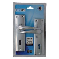 L&b Lockset Mortise Economax 3 Lever Sabs