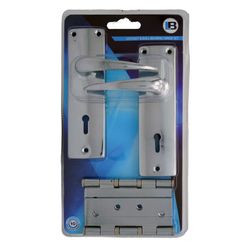 L&b Lockset Mortise Aztec 4 Lever W/ball Bearing Hinge Sabs