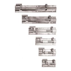 L&b Ironmongery Barrel Bolt Necked Chrome 100mm