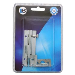 L&b Ironmongery Barrel Bolt Necked Chrome 75mm