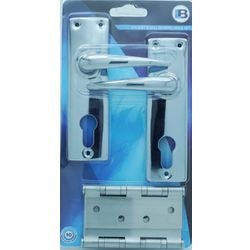 L&b Lockset Mortise Aztec Cylinderinder W/ball Bearing Hinge Sabs