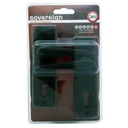 L&b Lockset Mortise Sovereign Cylinderinder Black Sabs