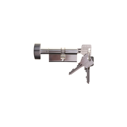 L&b Mcm Thumbturn Euro Profile Cylinderinder Nickel Blister 70mm