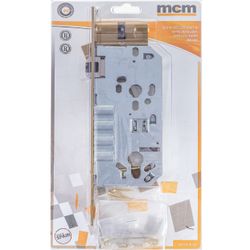 L&b Mcm Roller Bolt 4 Pin Deadlock Cylinder Brass Blister 50mm
