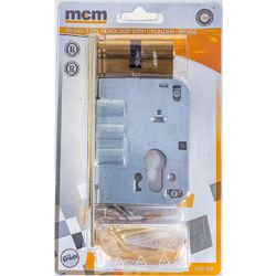 L&b Mcm 3 Pin Deadlock Cylinder Brass Blister 50mm