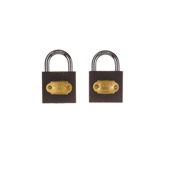 L&b Padlock Double Link Keyed Alike Iron Duo 32mm