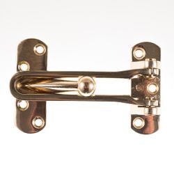 L&b Ironmongery Door Guard Wishbone Brass