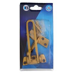 L&b Ironmongery Door Guard Wishbone Brass