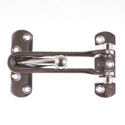 L&b Ironmongery Door Guard Wishbone Nickel