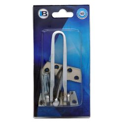 L&b Ironmongery Door Guard Wishbone Nickel