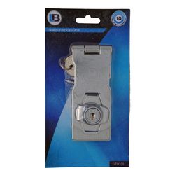 L&b Lock Hasp Lockeyed Alikeble 100mm