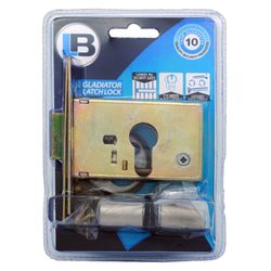 L&b Lock Security Gate Latch Gladiator Blister