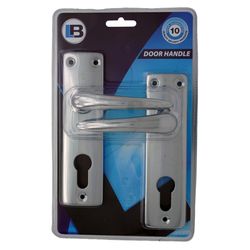 L&b Handle Mortise Cylinderinder Chrome Plated Blister