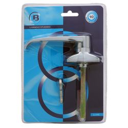 L&b Lock Garage L Handle Studded