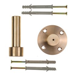 L&b Ironmongery Hinge Pivot Door Solid Brass Blister