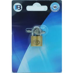 L&b Padlock Economax Standard Brass 20mm
